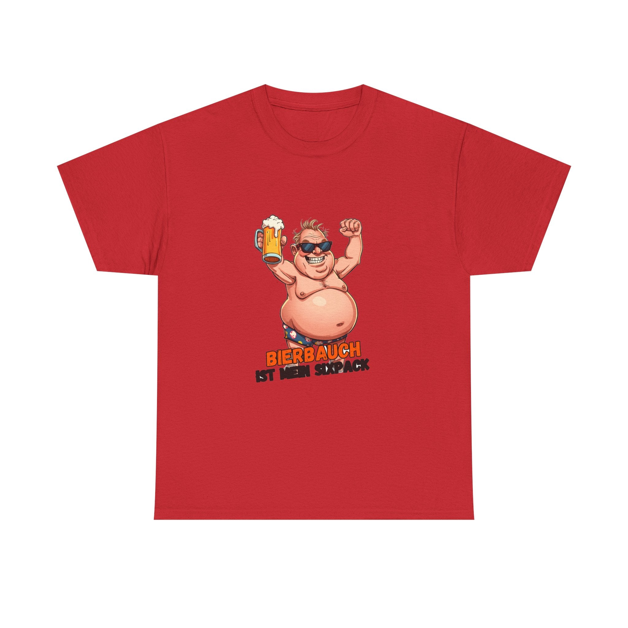 Bierbauch ist mein Sixpack – Ballermann Edition – Unisex T-Shirt