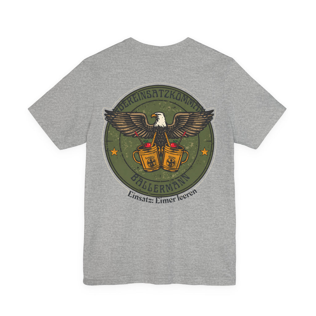 Sondereinsatzkommando Ballermann – Bund T-Shirt (Backprint)