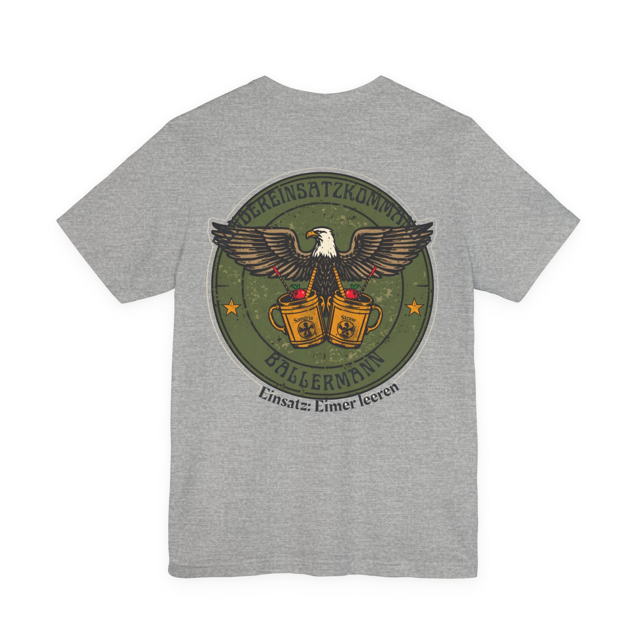 Sondereinsatzkommando Ballermann – Bund T-Shirt (Backprint)