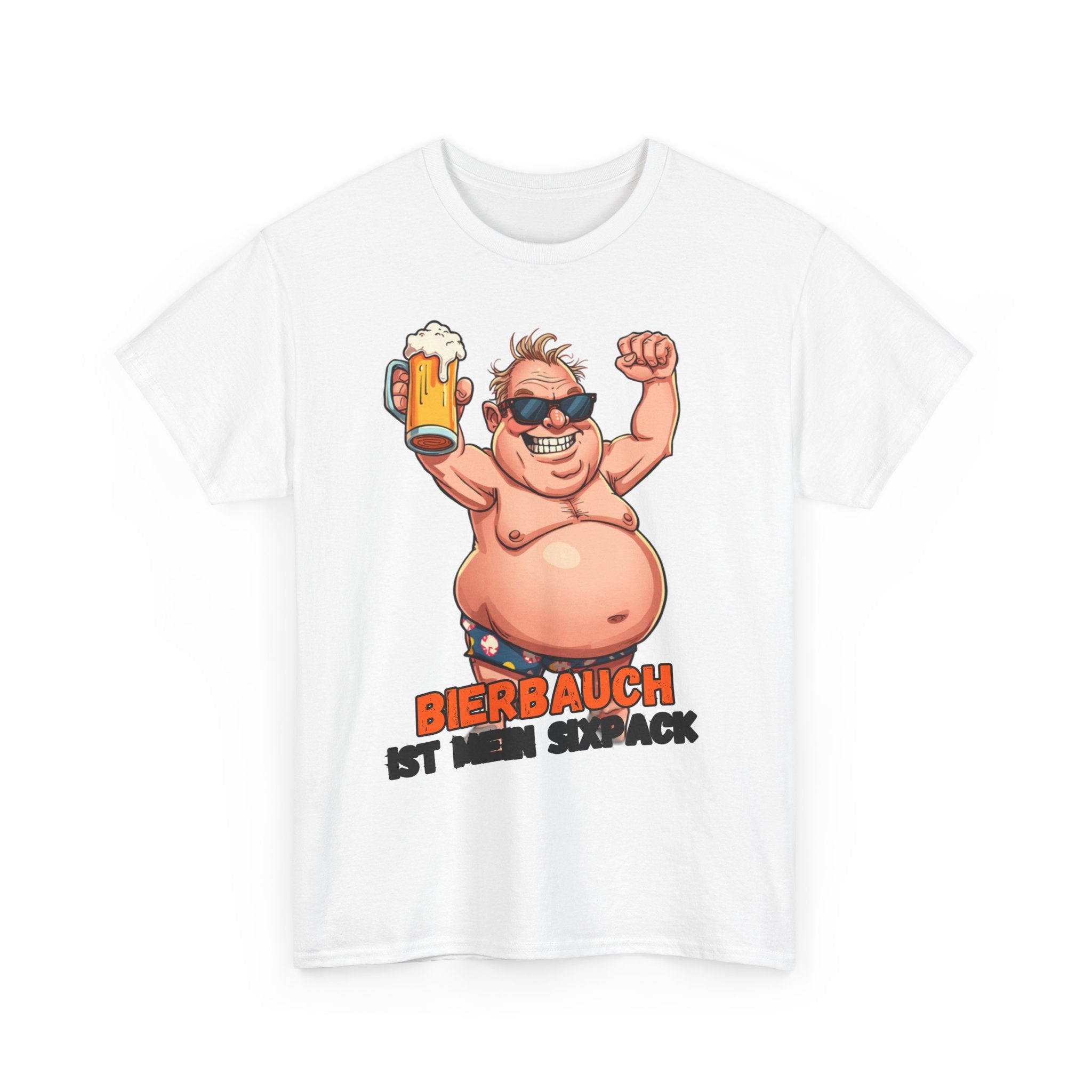 Bierbauch ist mein Sixpack – Ballermann Edition – Unisex T-Shirt