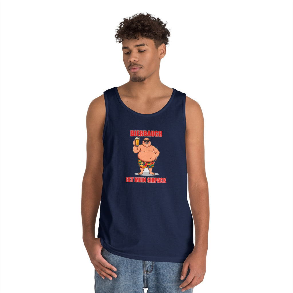 Bierbauch ist mein Sixpack – Mit Bierkrug – Tanktop (Heavy)