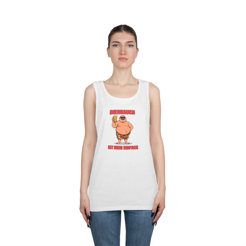 Bierbauch ist mein Sixpack – Mit Bierkrug – Tanktop (Heavy)