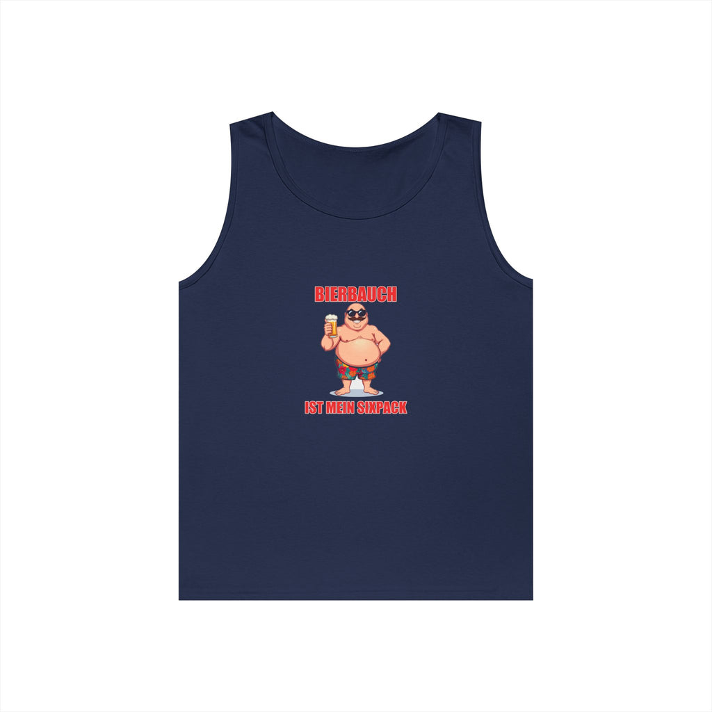 Bierbauch ist mein Sixpack – Retro Poster – Tanktop (Heavy)