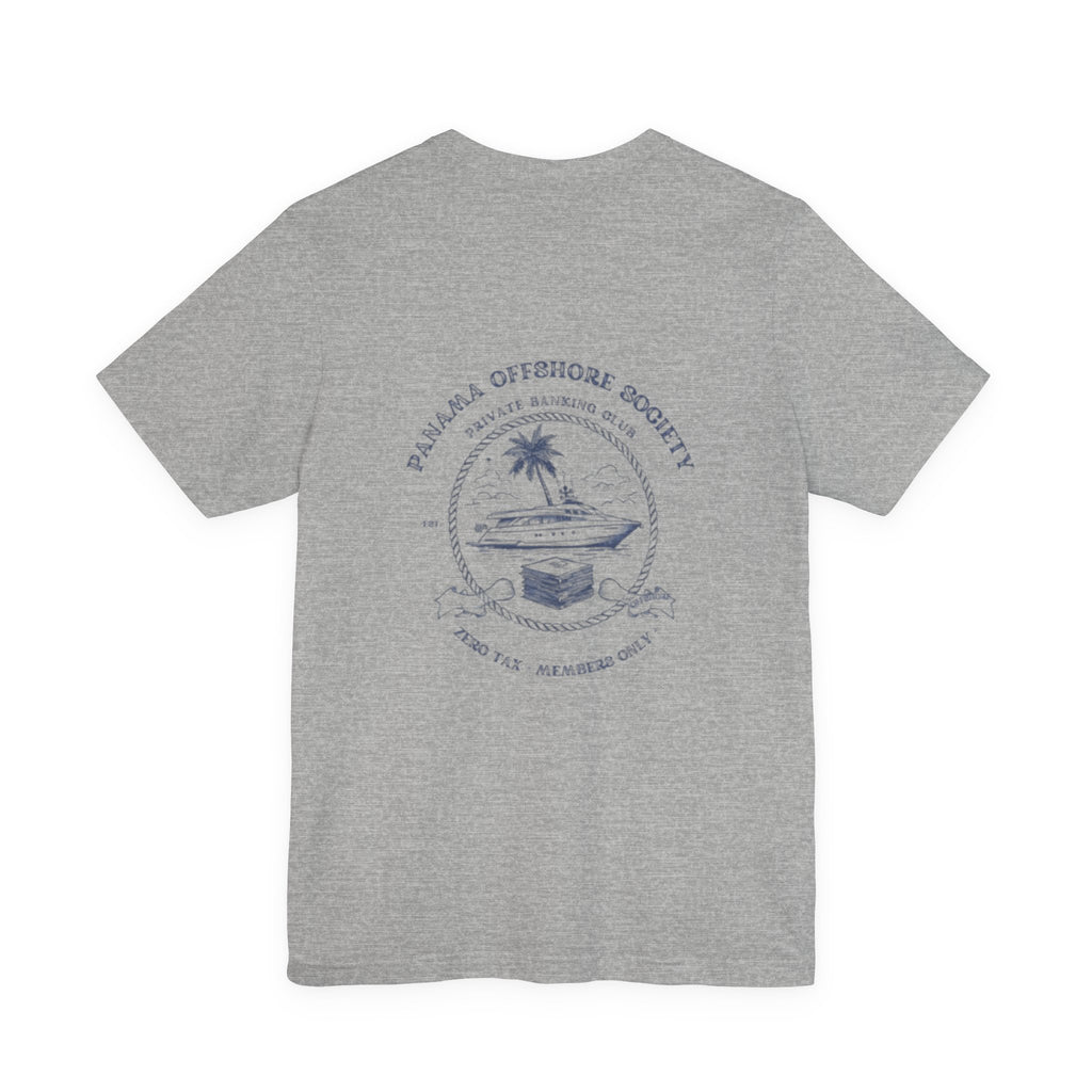 Panama Offshore Society – Private Banking Club T-Shirt (Backprint)