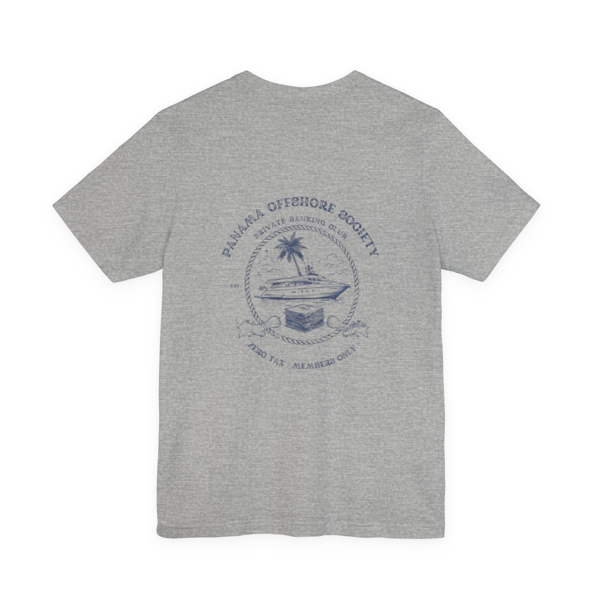 Panama Offshore Society – Private Banking Club T-Shirt (Backprint)