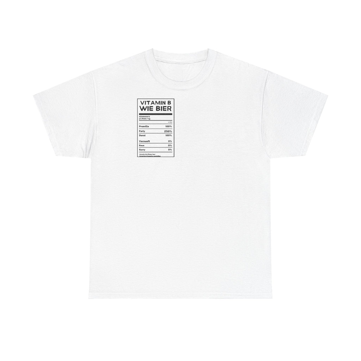 Vitamin B wie Bier – Malle Party Shirt
