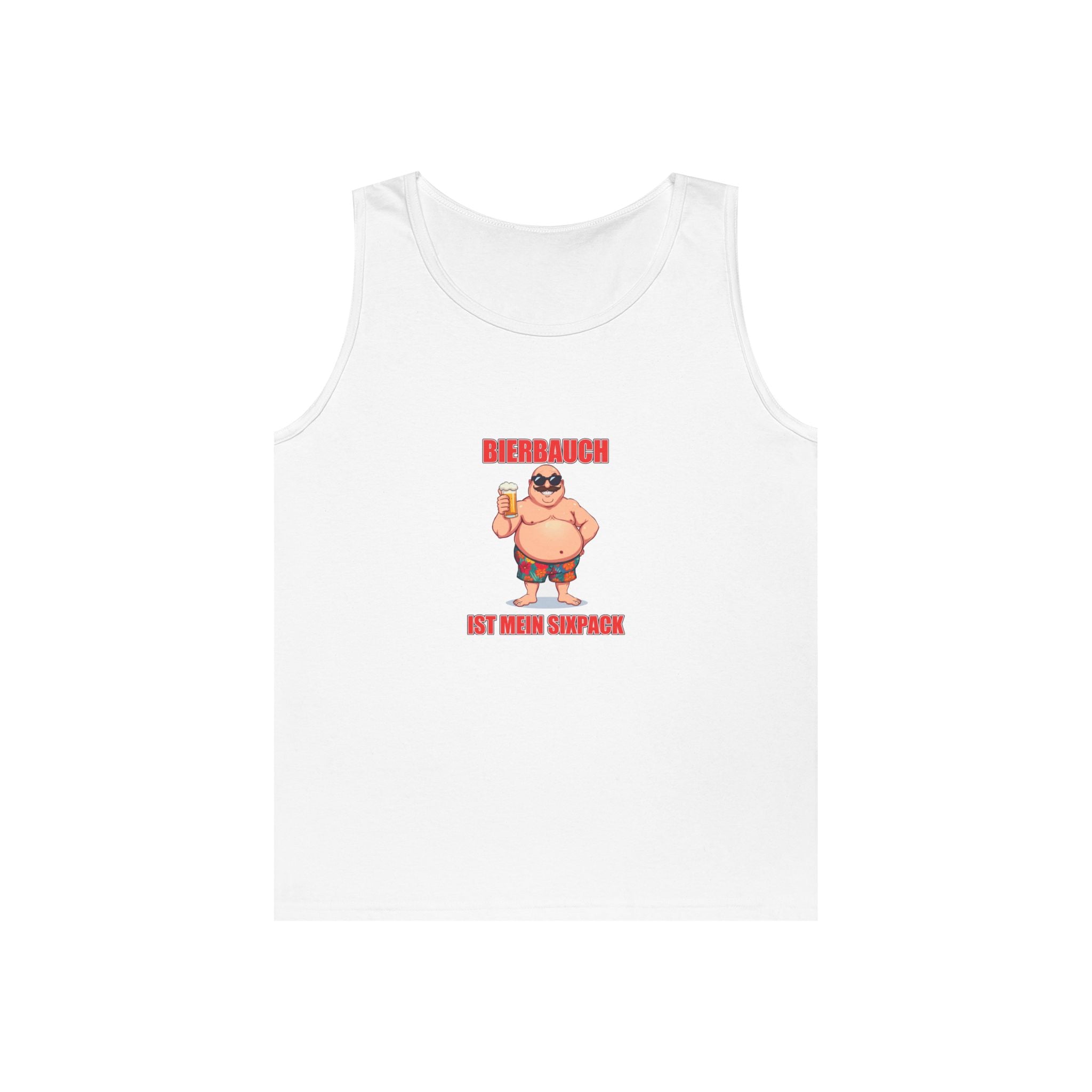 Bierbauch ist mein Sixpack – Retro Poster – Tanktop (Heavy)