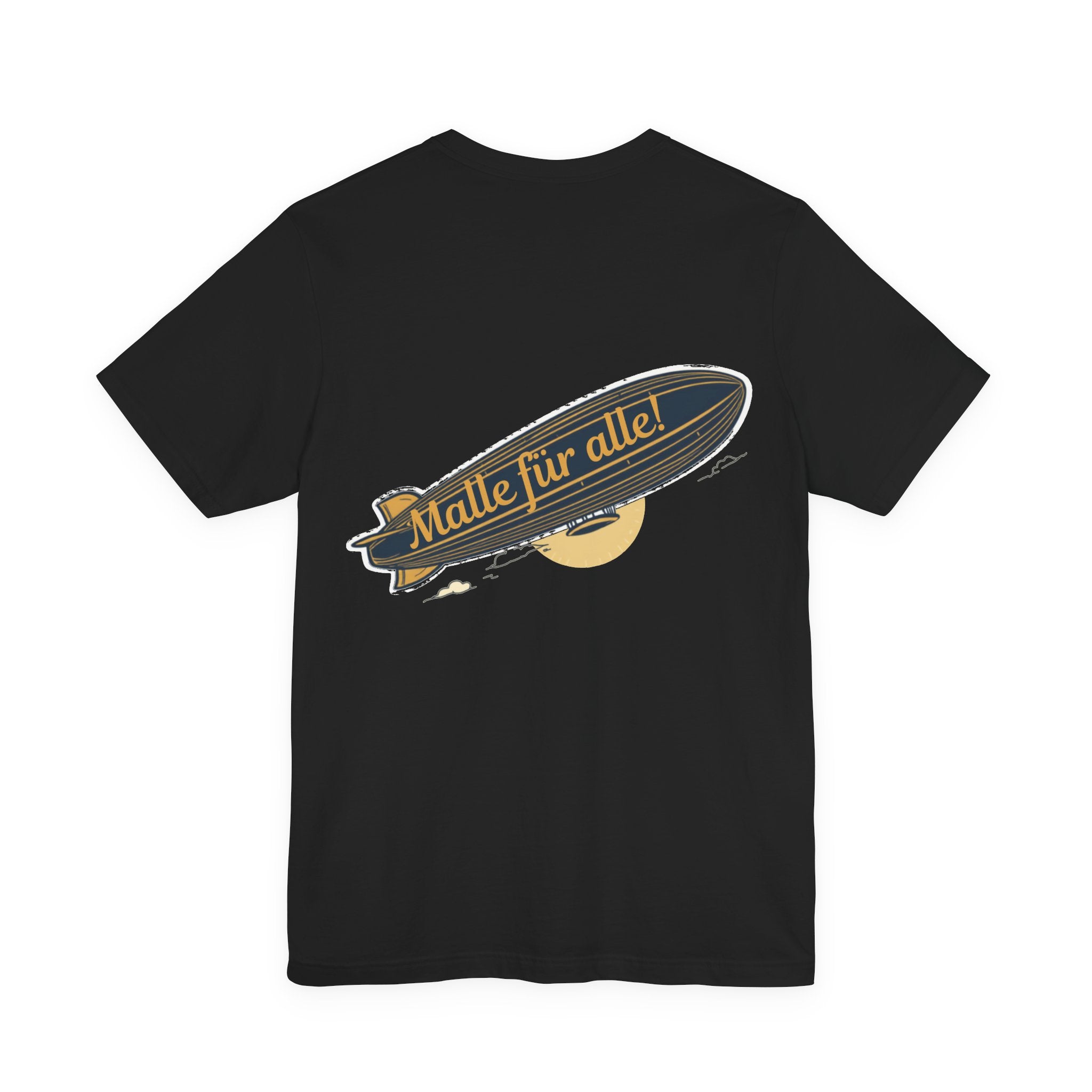 Malle für alle! – Zeppelin T-Shirt (Backprint)