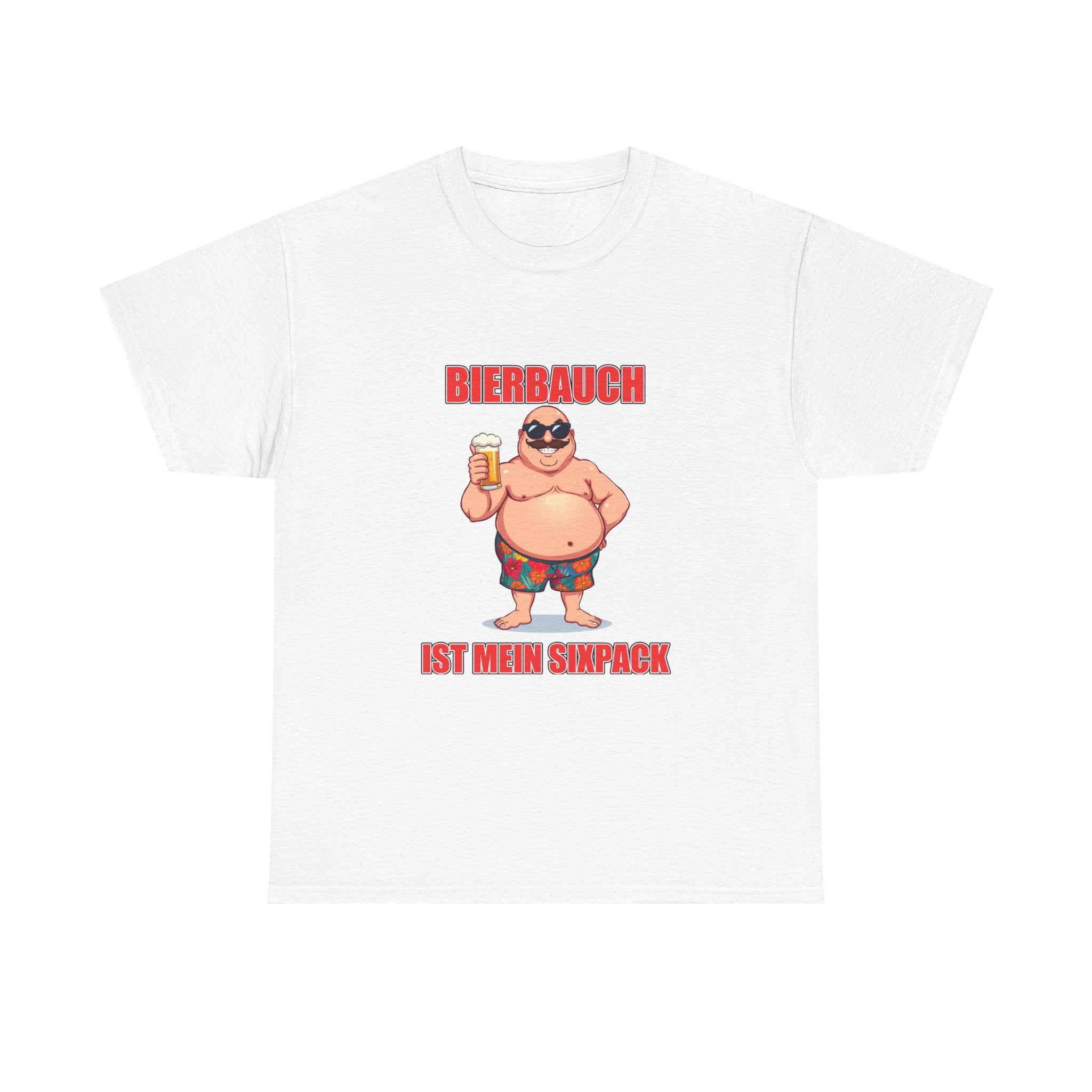 Bierbauch ist mein Sixpack – Unisex T-Shirt (Party / Ballermann)
