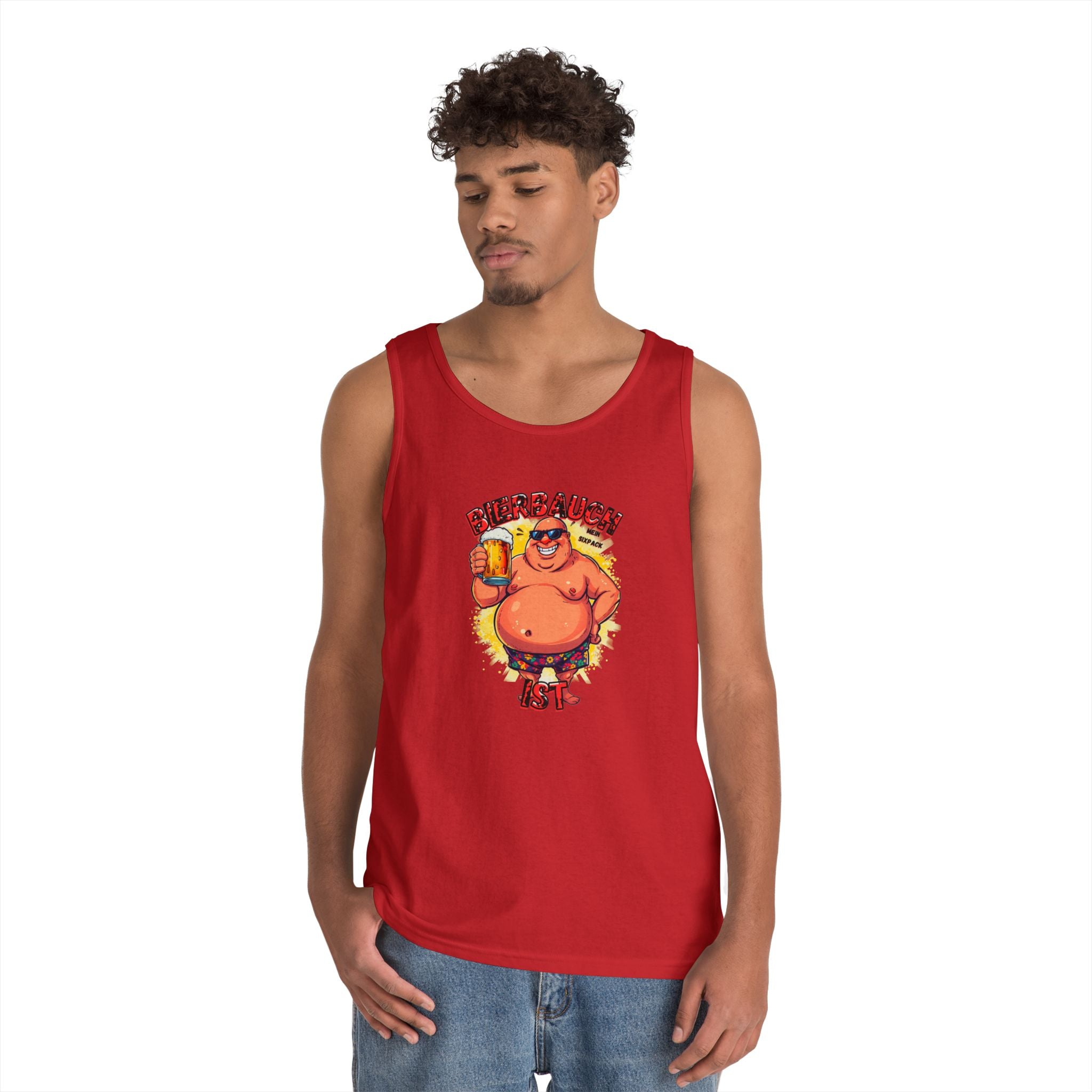 Bierbauch Tanktop – Cartoon (Classic Fit)