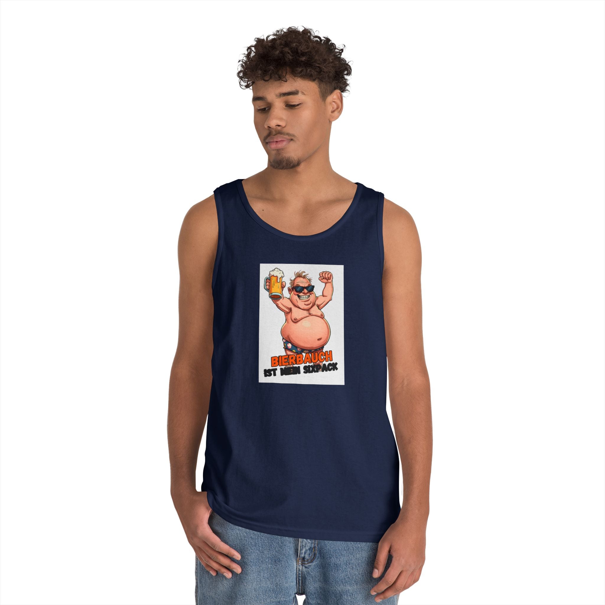 Bierbauch ist mein Sixpack – Ballermann Edition – Tanktop (Heavy)