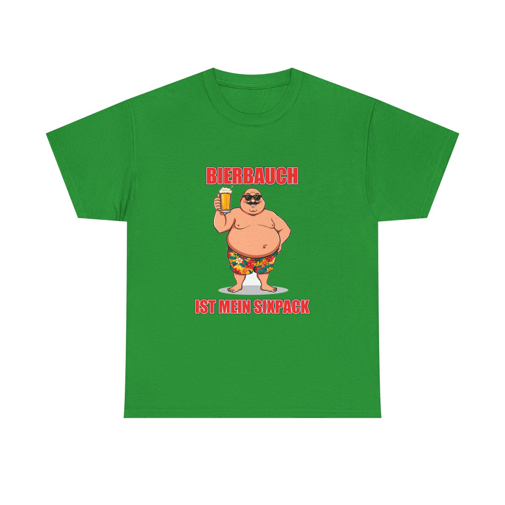 Bierbauch ist mein Sixpack – Mit Bierkrug – Unisex T-Shirt