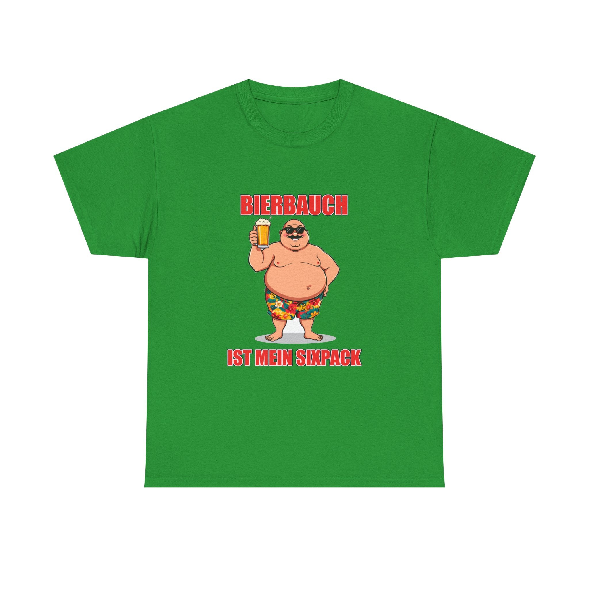 Bierbauch ist mein Sixpack – Mit Bierkrug – Unisex T-Shirt