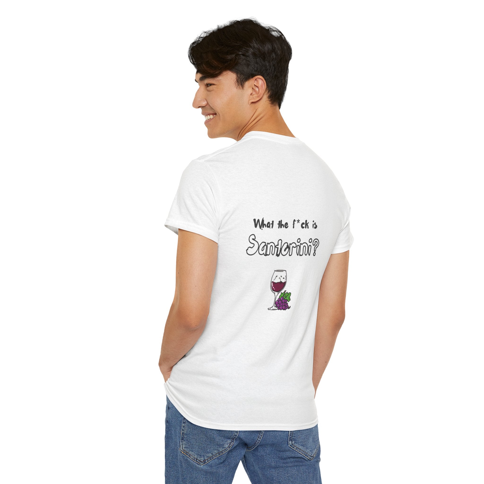 "What The Fuck Is Santorini" T-Shirt