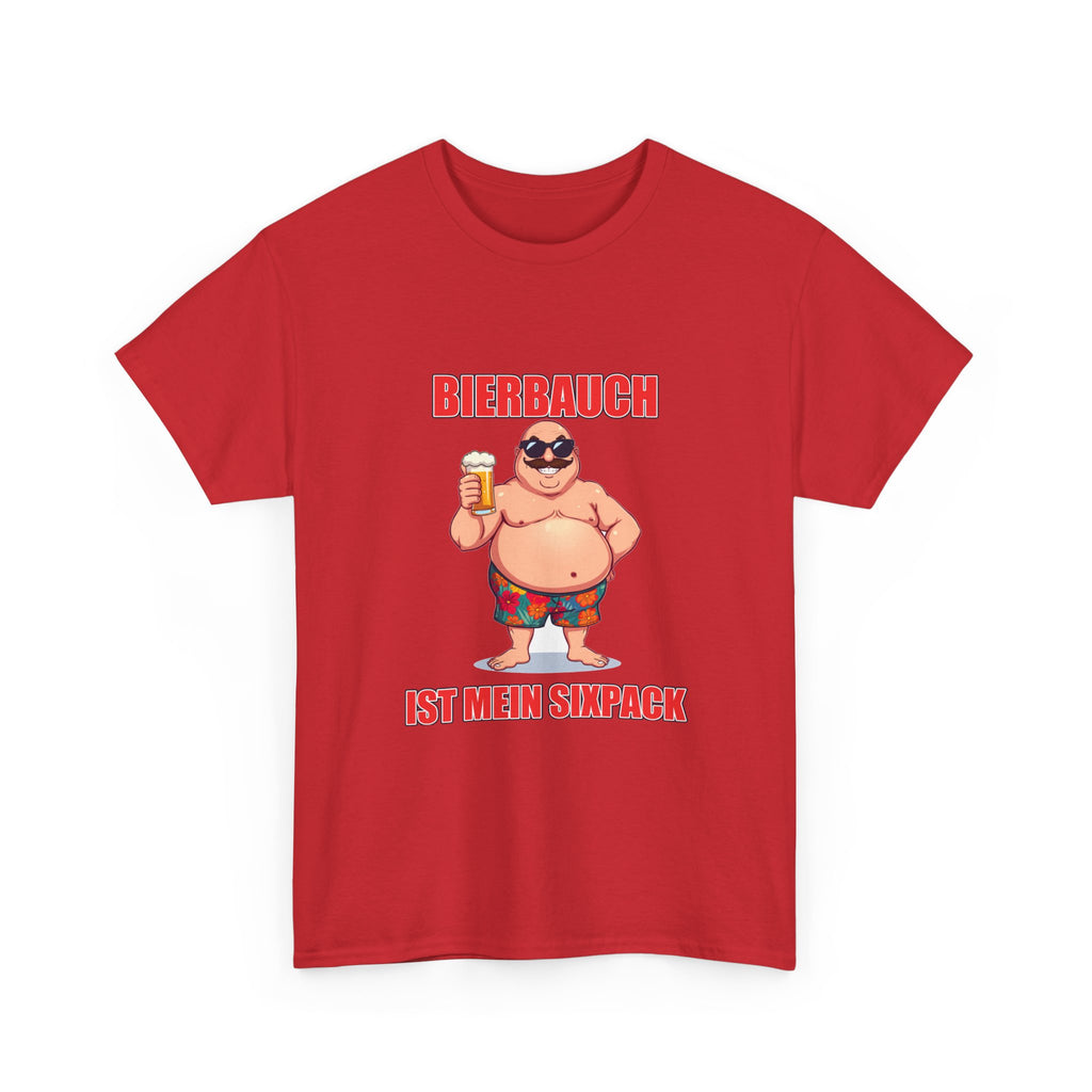 Bierbauch ist mein Sixpack – Unisex T-Shirt (Party / Ballermann)