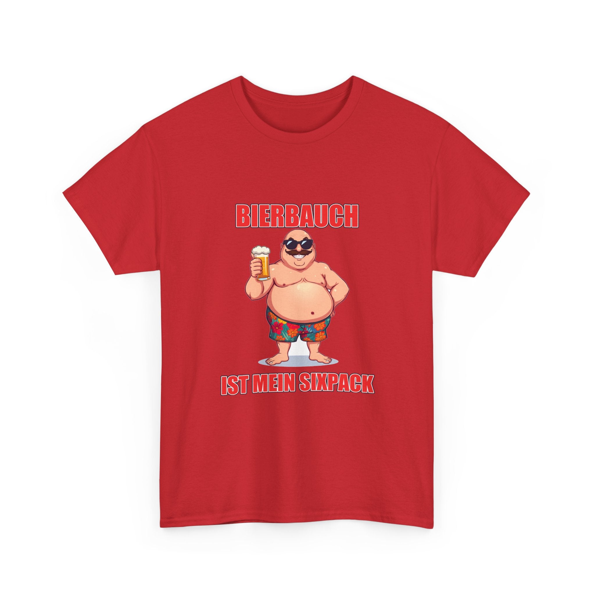 Bierbauch ist mein Sixpack – Unisex T-Shirt (Party / Ballermann)