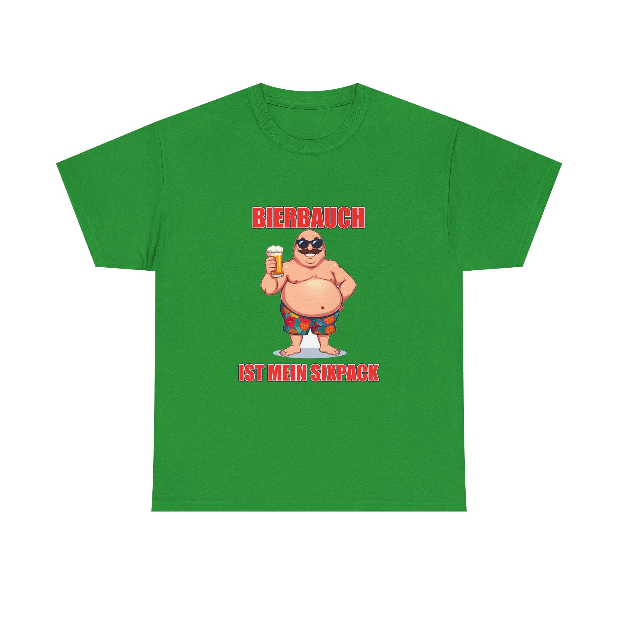 Bierbauch ist mein Sixpack – Unisex T-Shirt (Party / Ballermann)