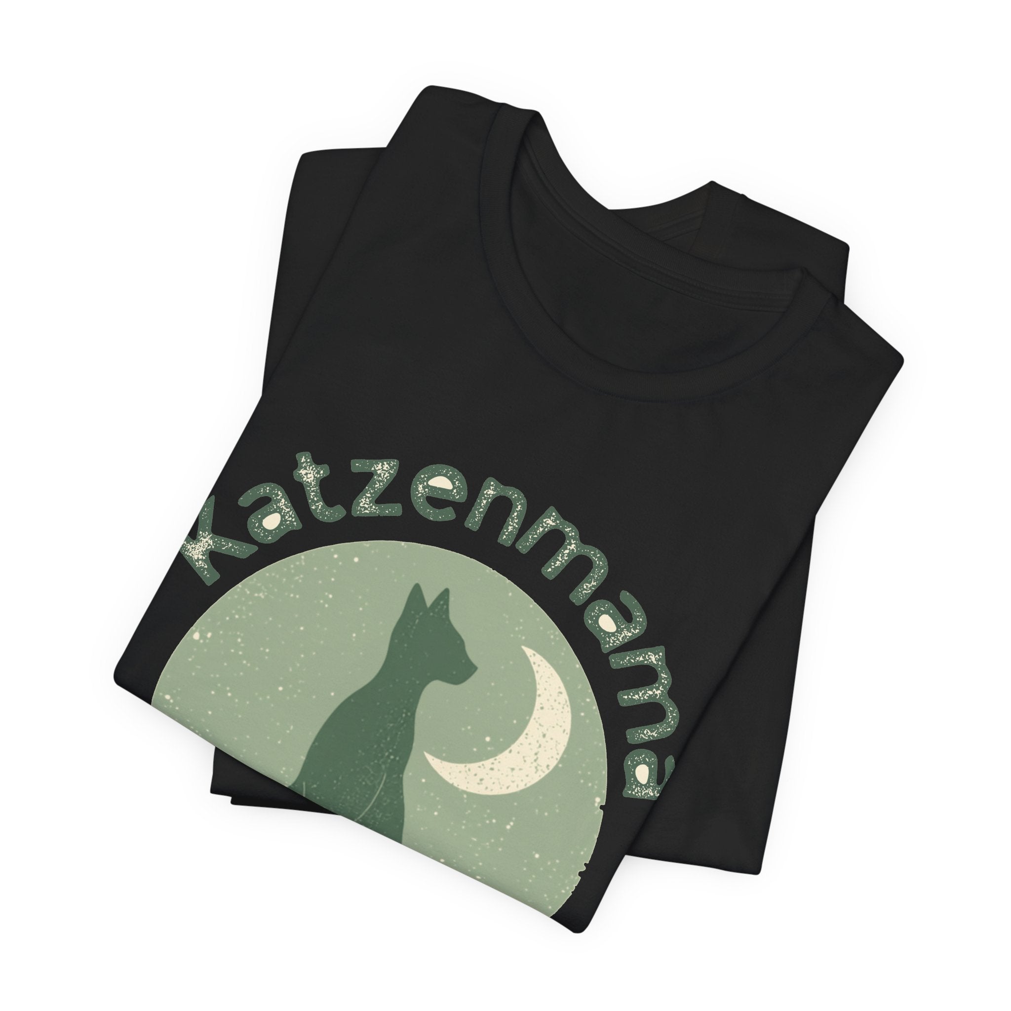 Katzenmama – Vintage Badge T-Shirt