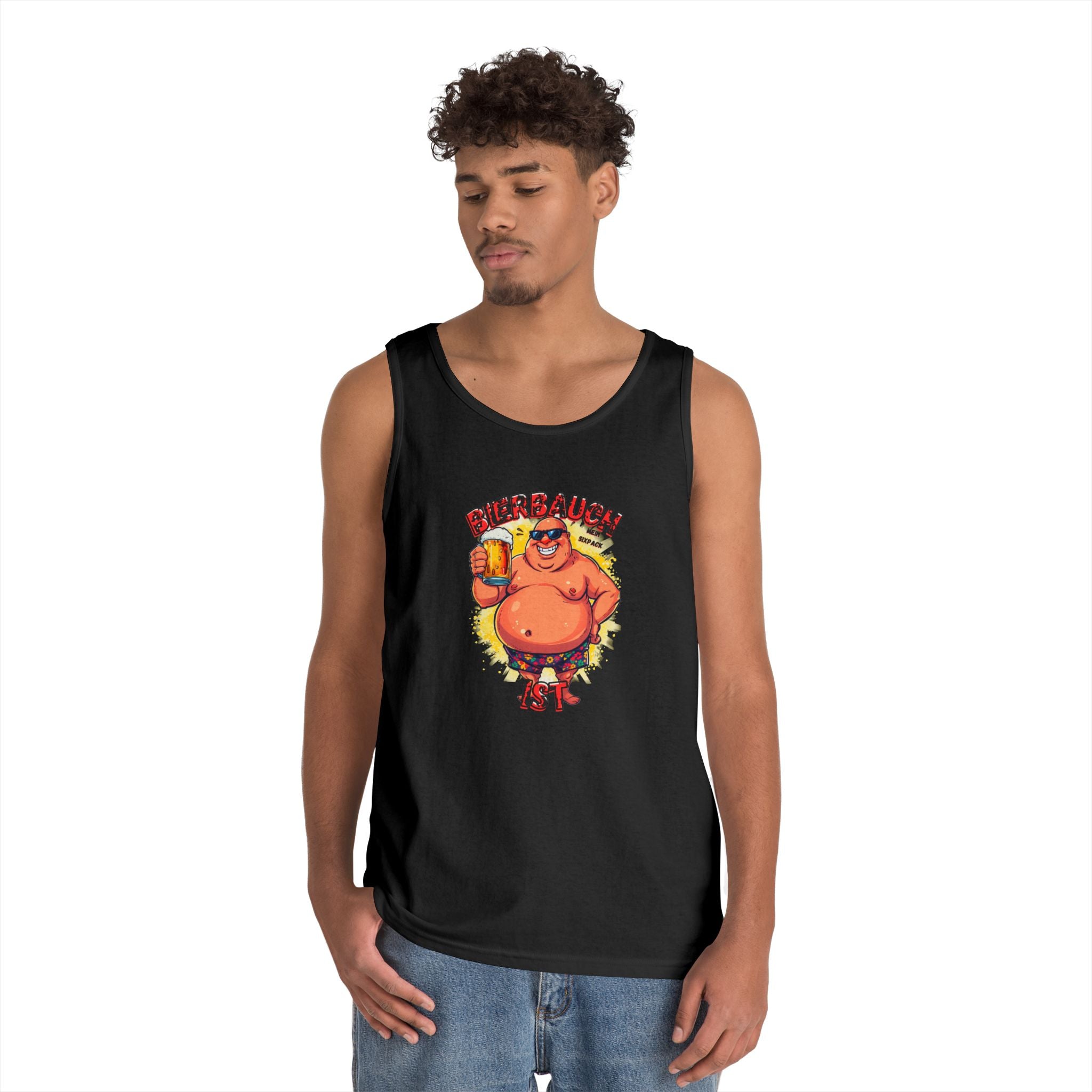 Bierbauch Tanktop – Cartoon (Classic Fit)
