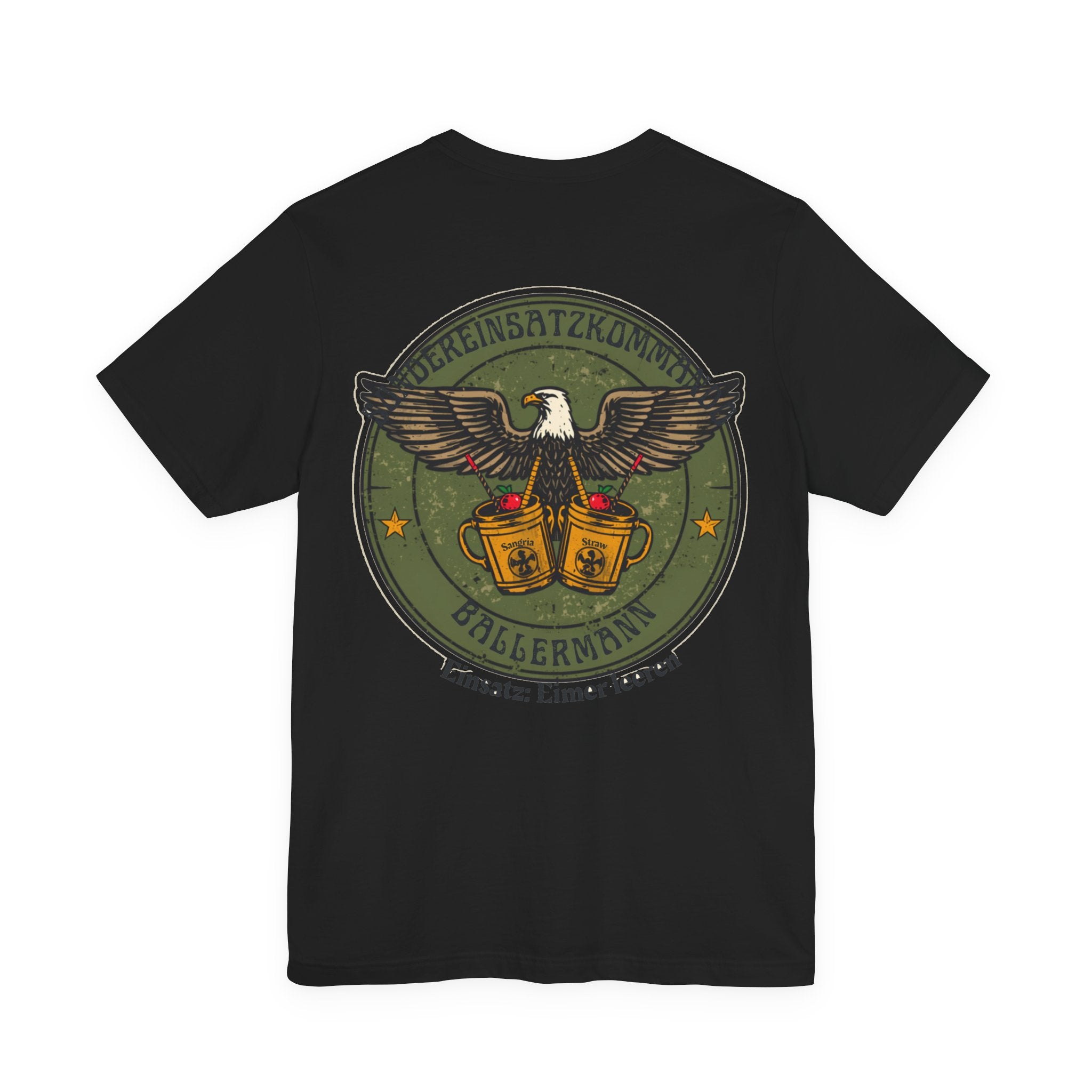 Sondereinsatzkommando Ballermann – Bund T-Shirt (Backprint)