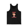 Bierbauch ist mein Sixpack – Retro Poster – Tanktop (Slim Fit)