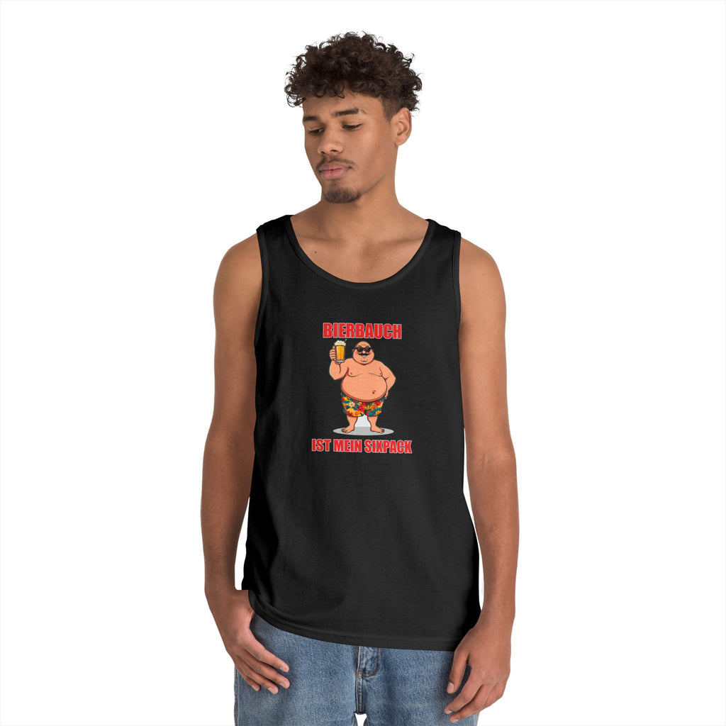Bierbauch ist mein Sixpack – Mit Bierkrug – Tanktop (Heavy)