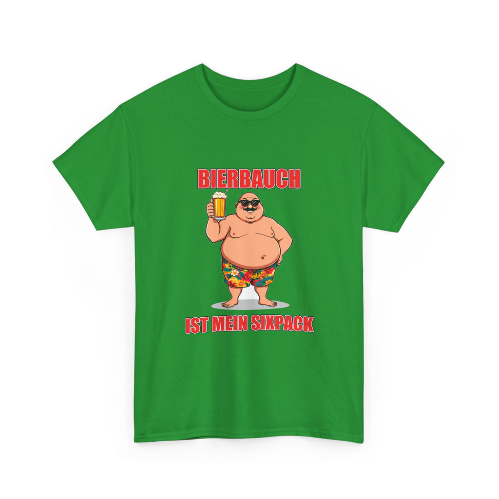 Bierbauch ist mein Sixpack – Mit Bierkrug – Unisex T-Shirt