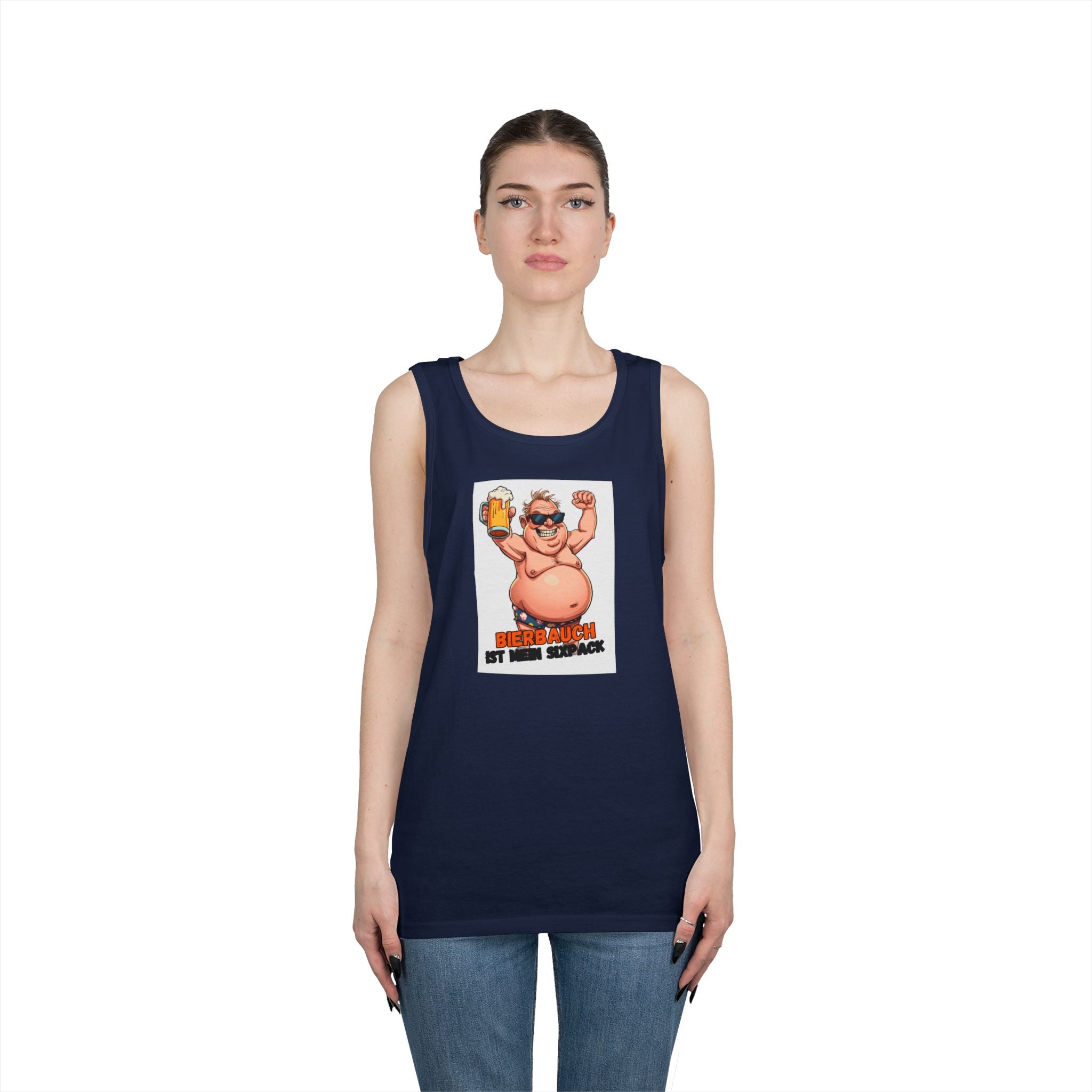 Bierbauch ist mein Sixpack – Ballermann Edition – Tanktop (Heavy)