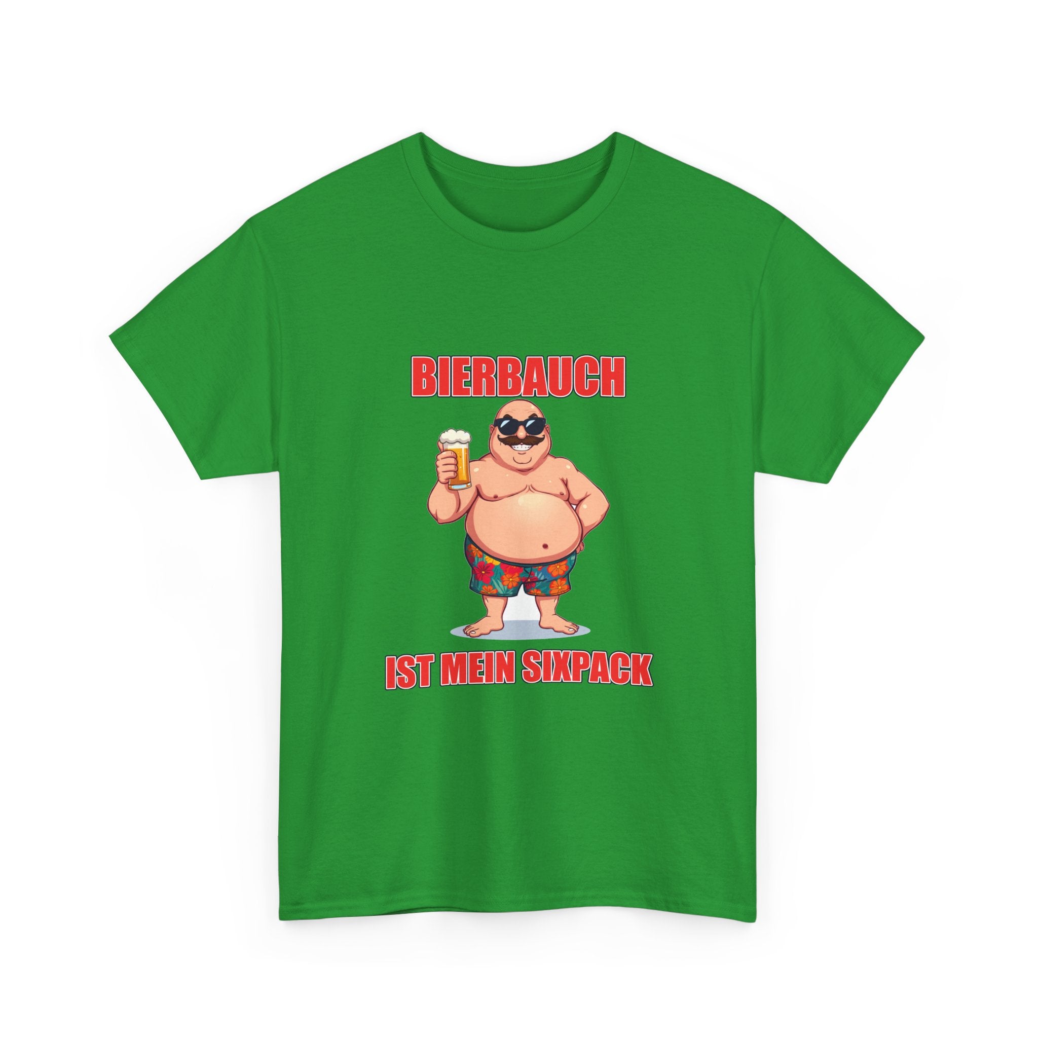 Bierbauch ist mein Sixpack – Unisex T-Shirt (Party / Ballermann)