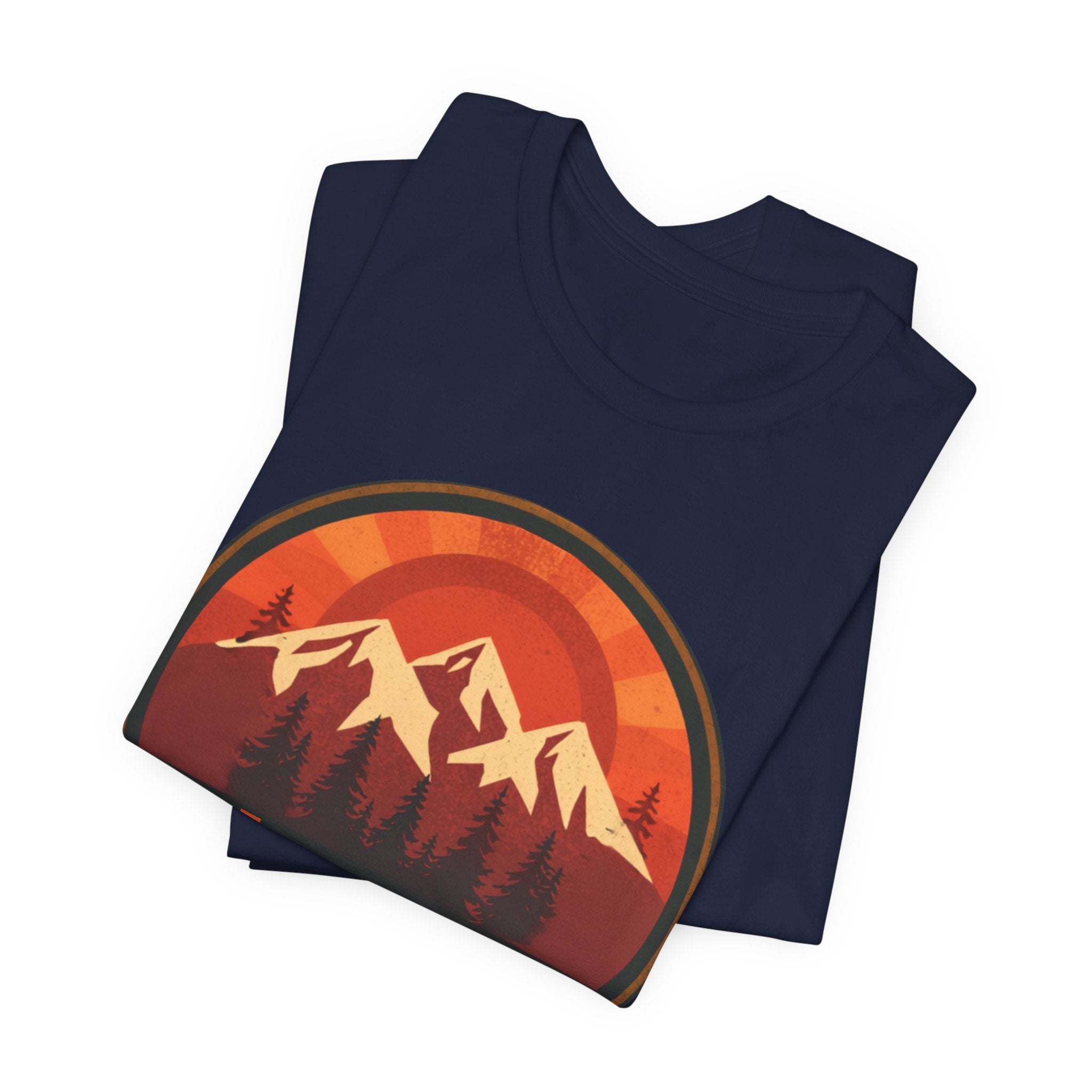 Adventure Awaits – Retro Sunset T-Shirt
