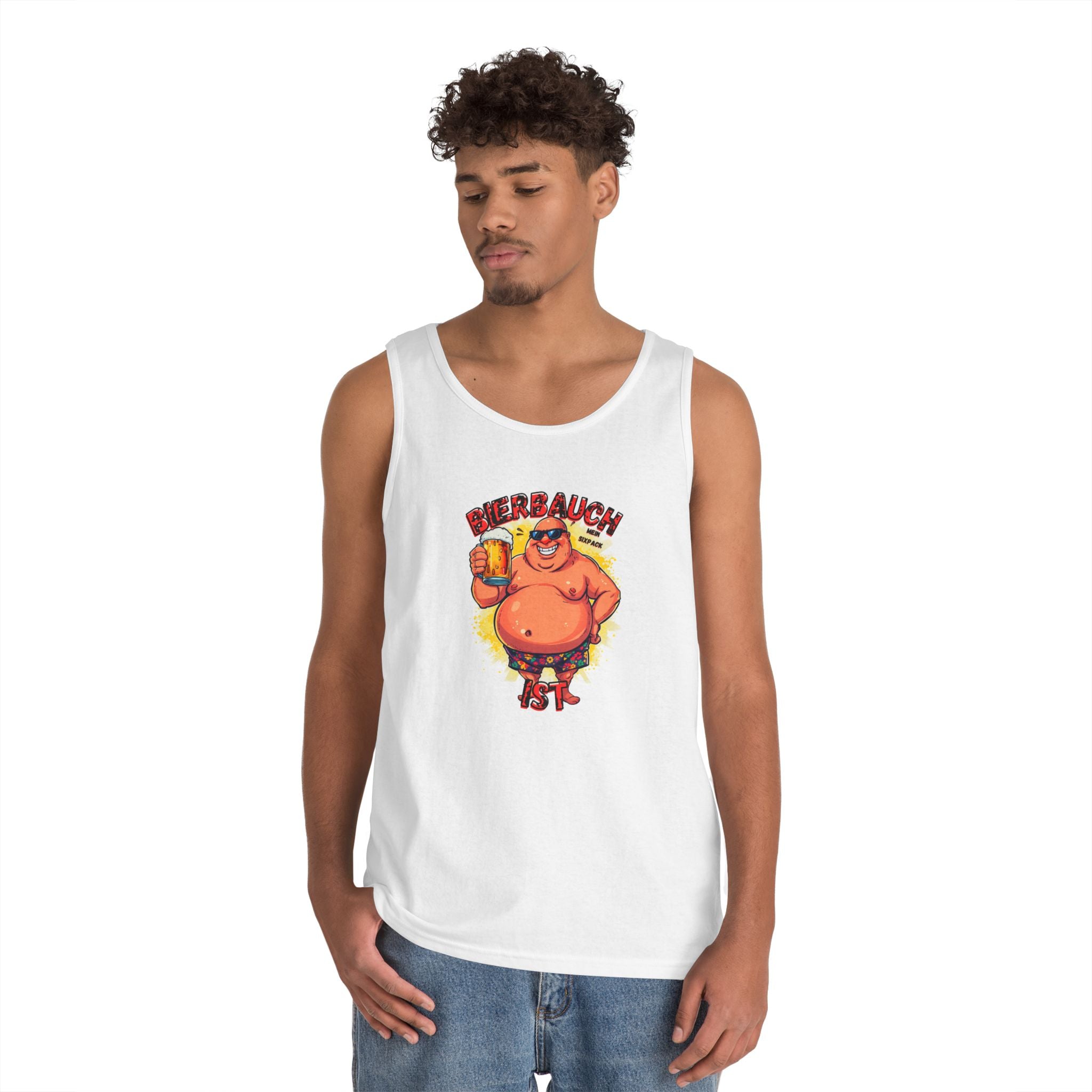 Bierbauch Tanktop – Cartoon (Classic Fit)