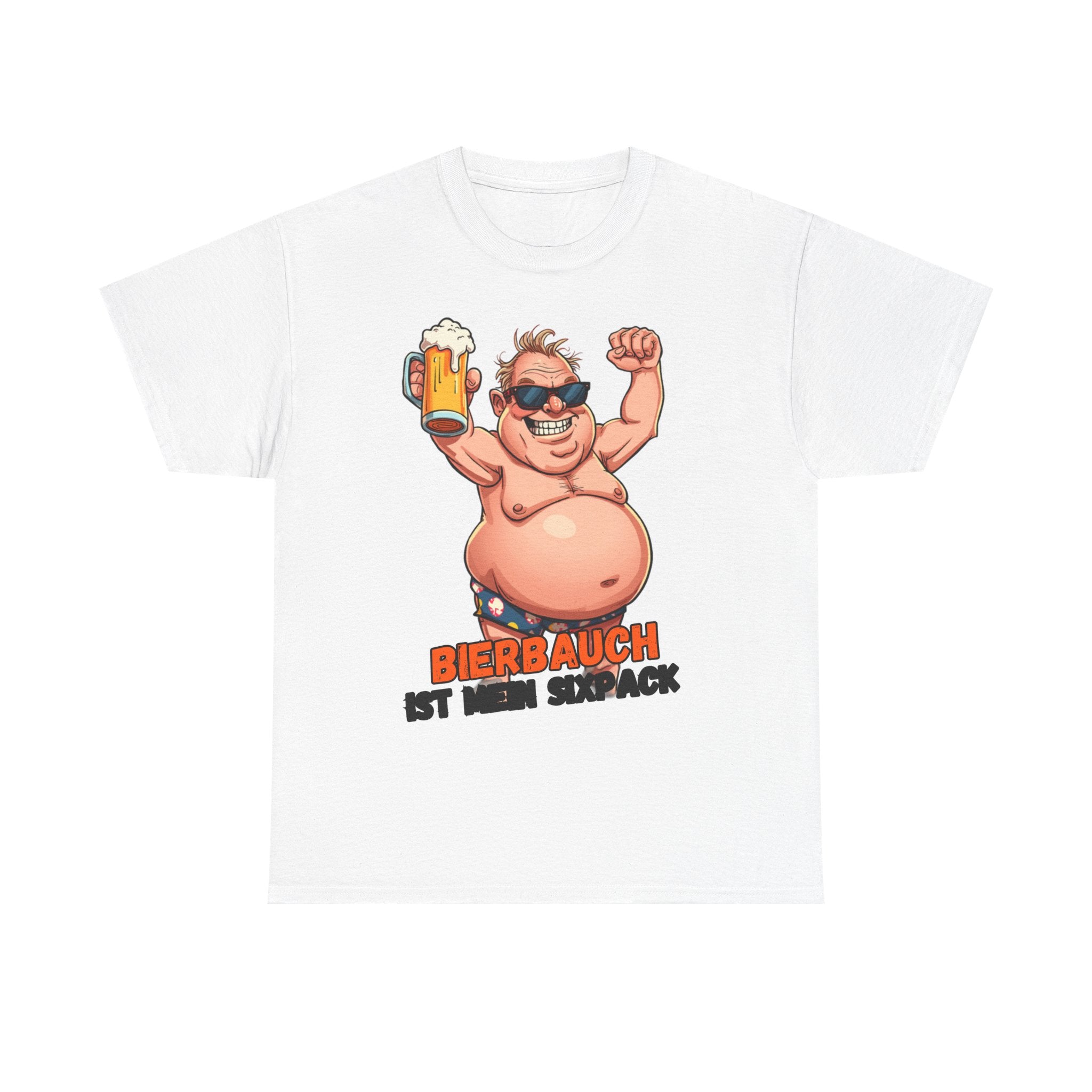 Bierbauch ist mein Sixpack – Ballermann Edition – Unisex T-Shirt