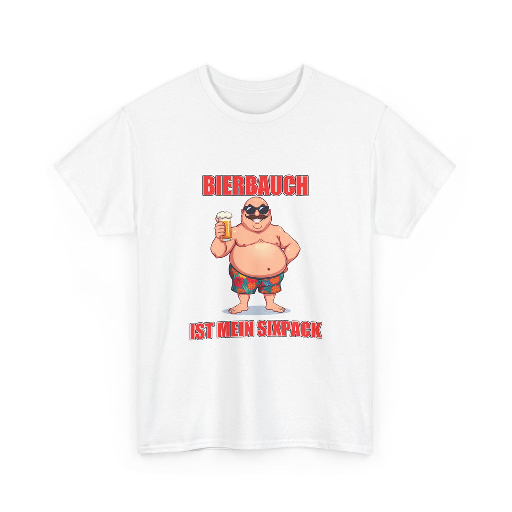 Bierbauch ist mein Sixpack – Unisex T-Shirt (Party / Ballermann)