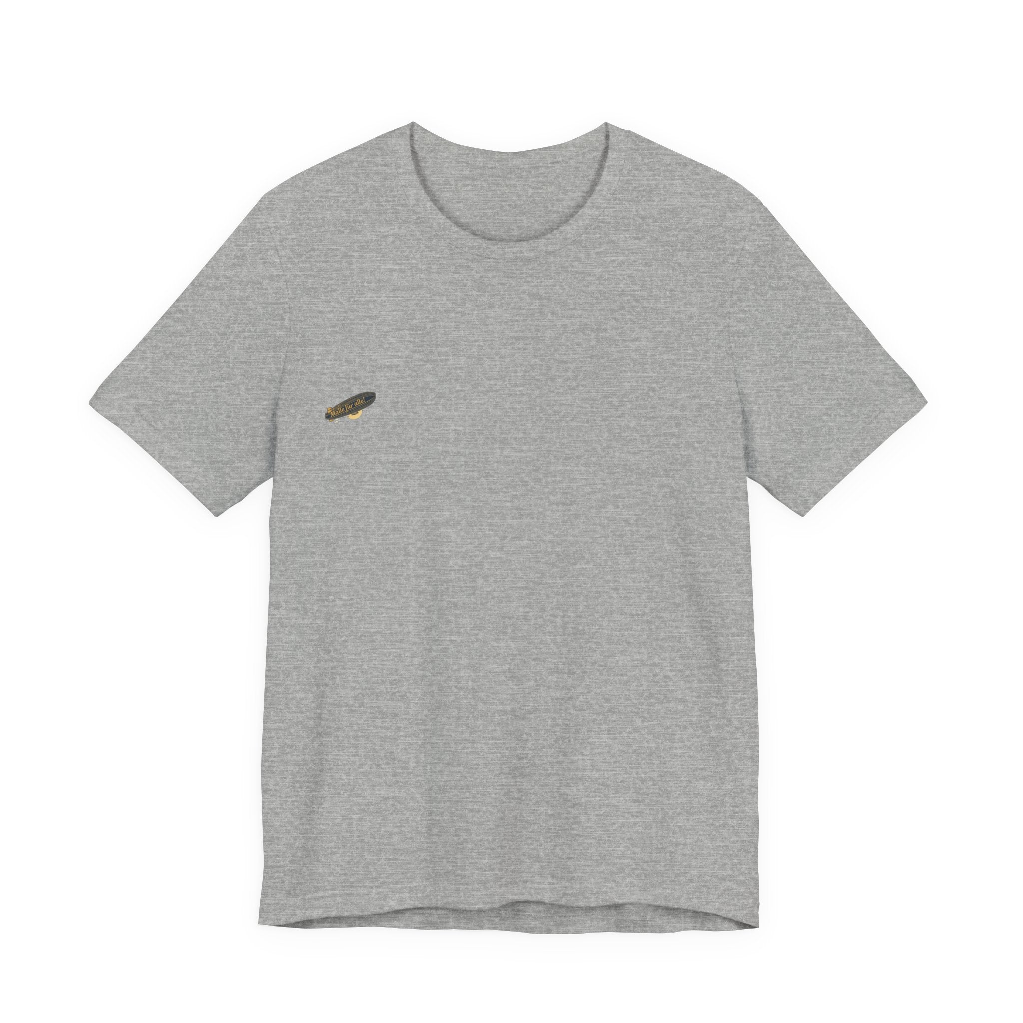 Malle für alle! – Zeppelin T-Shirt (Backprint)