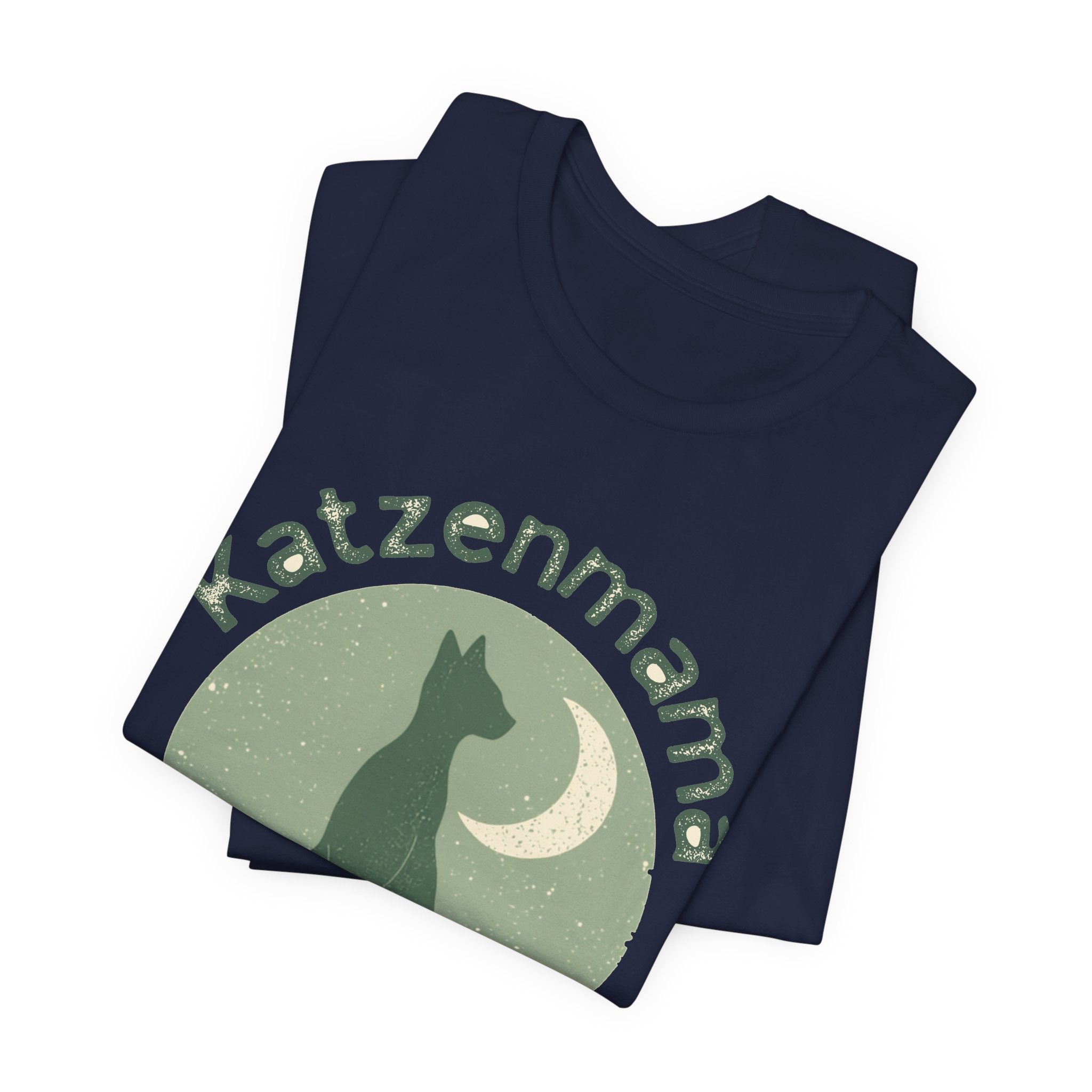 Katzenmama – Vintage Badge T-Shirt