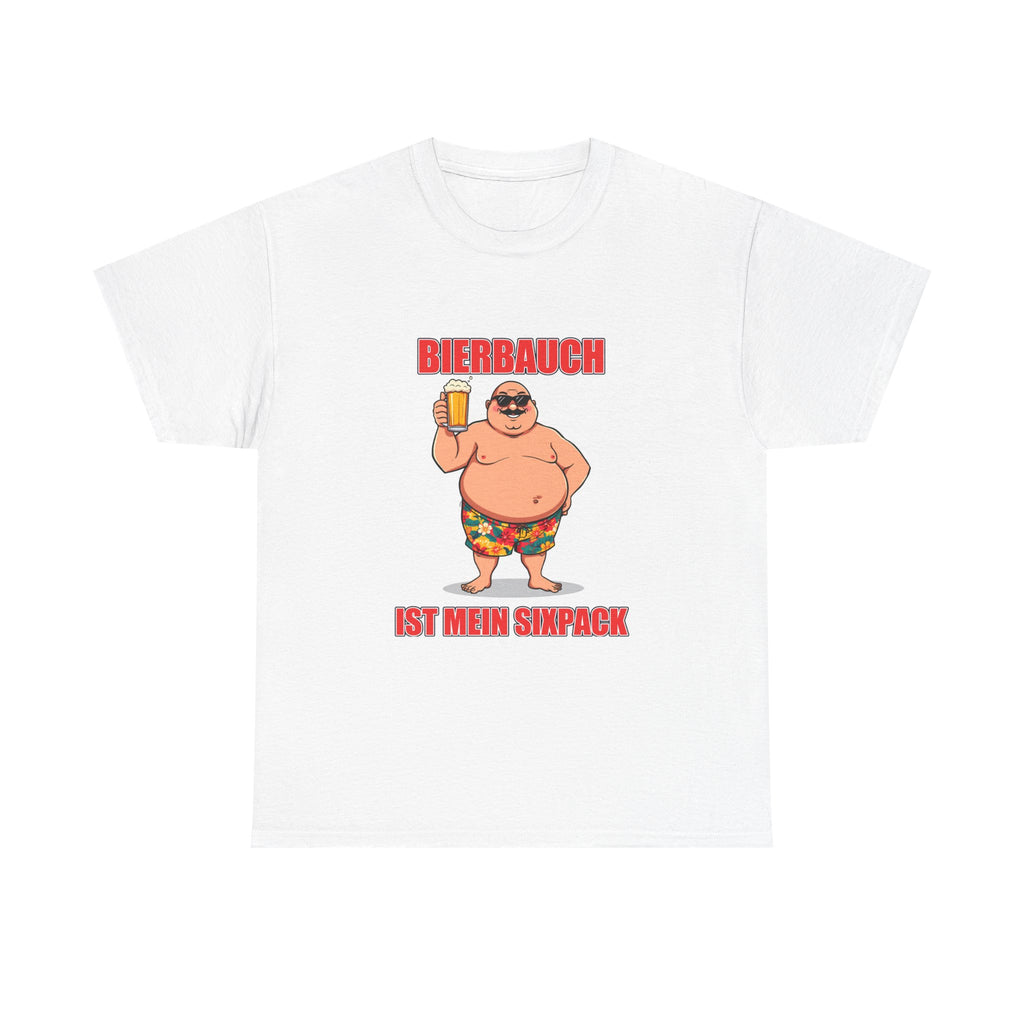 Bierbauch ist mein Sixpack – Mit Bierkrug – Unisex T-Shirt