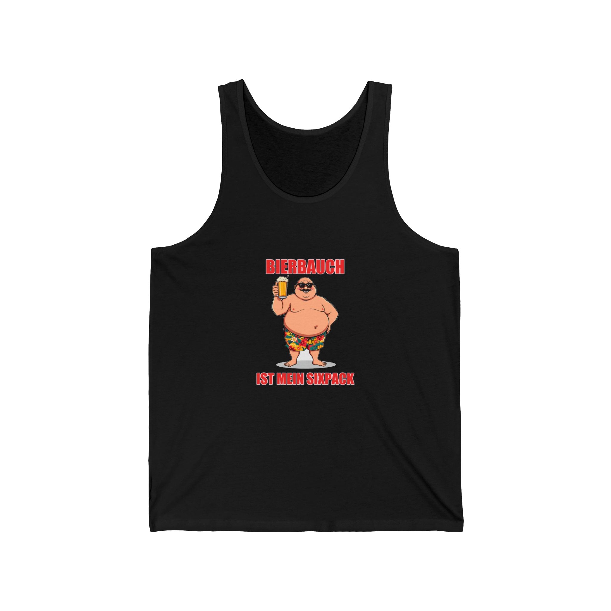 Bierbauch ist mein Sixpack – Mit Bierkrug – Tanktop (Slim Fit)