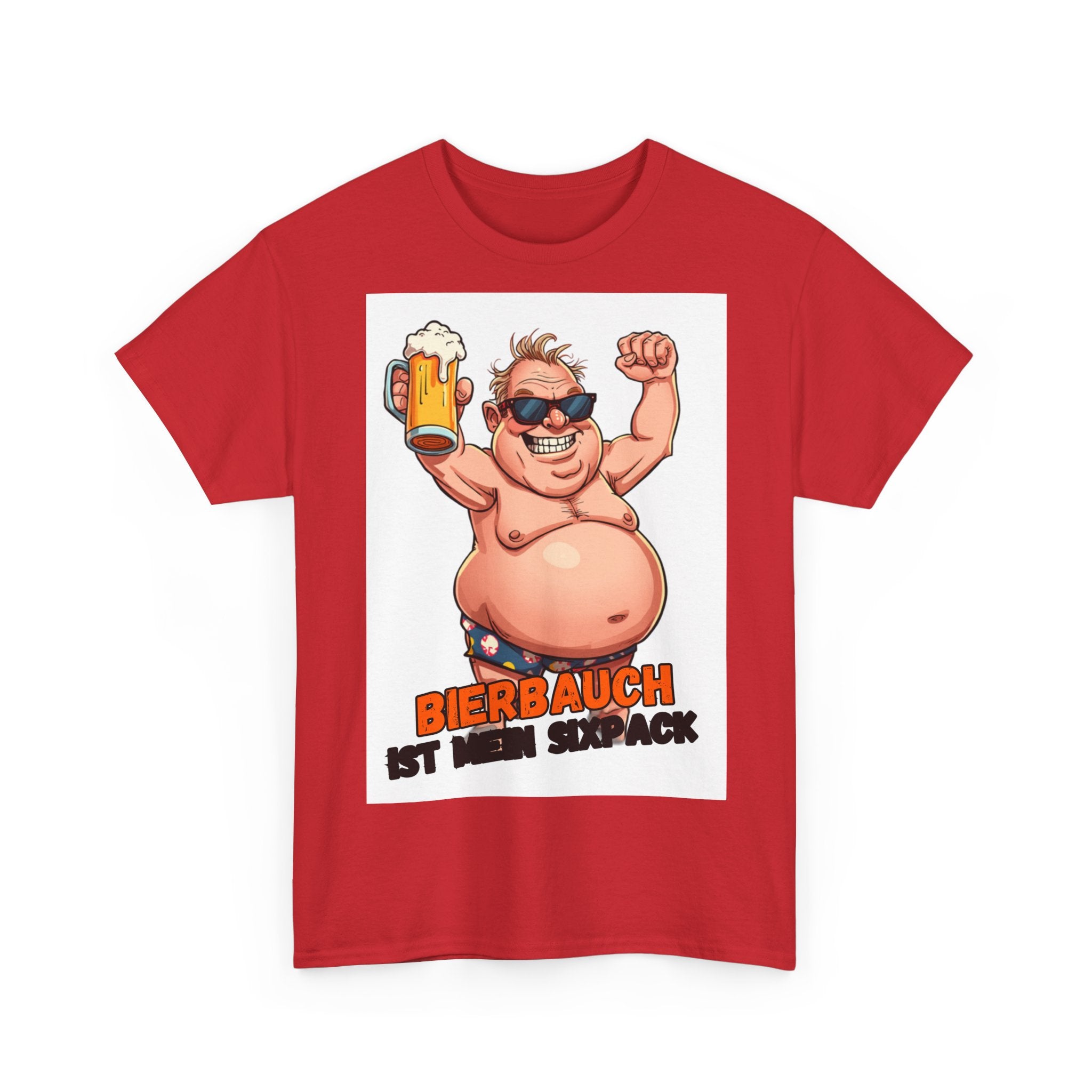Bierbauch ist mein Sixpack – Ballermann Edition – Unisex T-Shirt