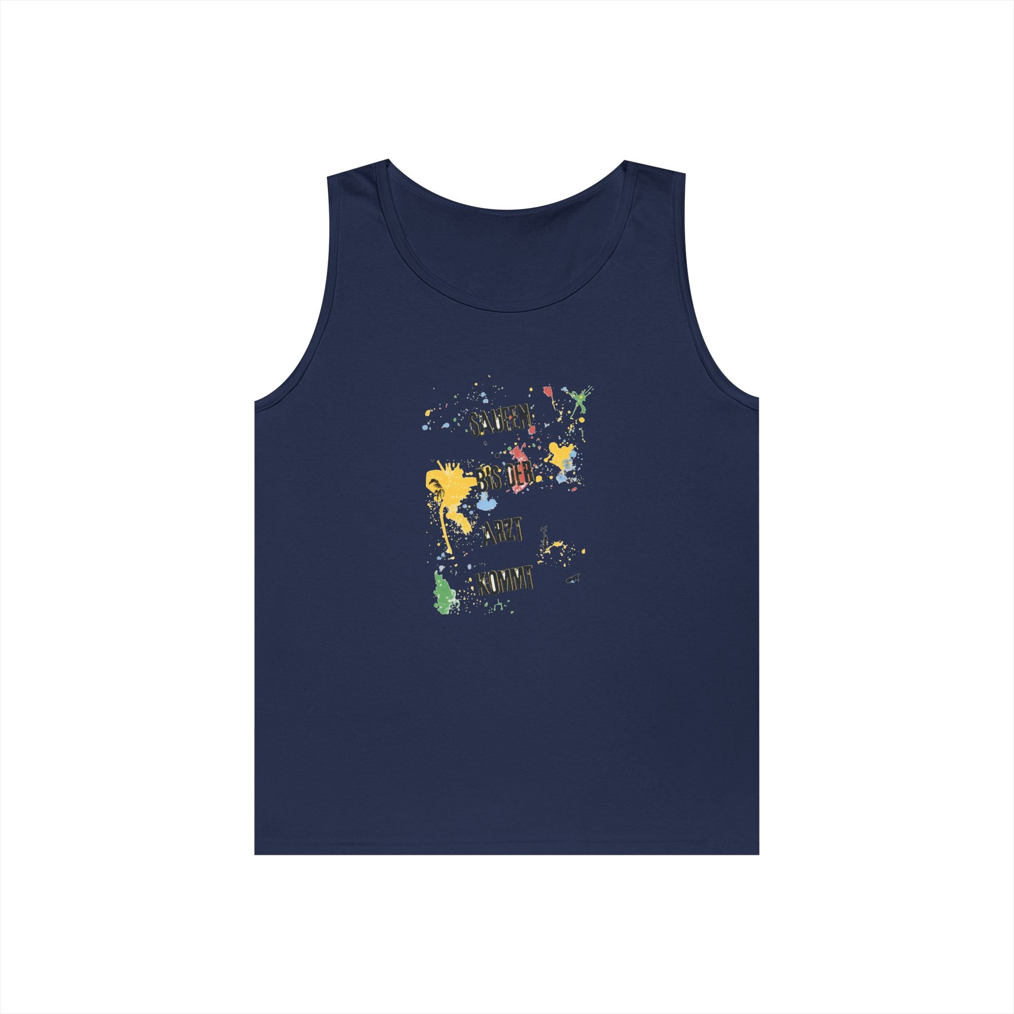 Saufen bis der Arzt kommt – Motiv A – Tanktop (Heavy)