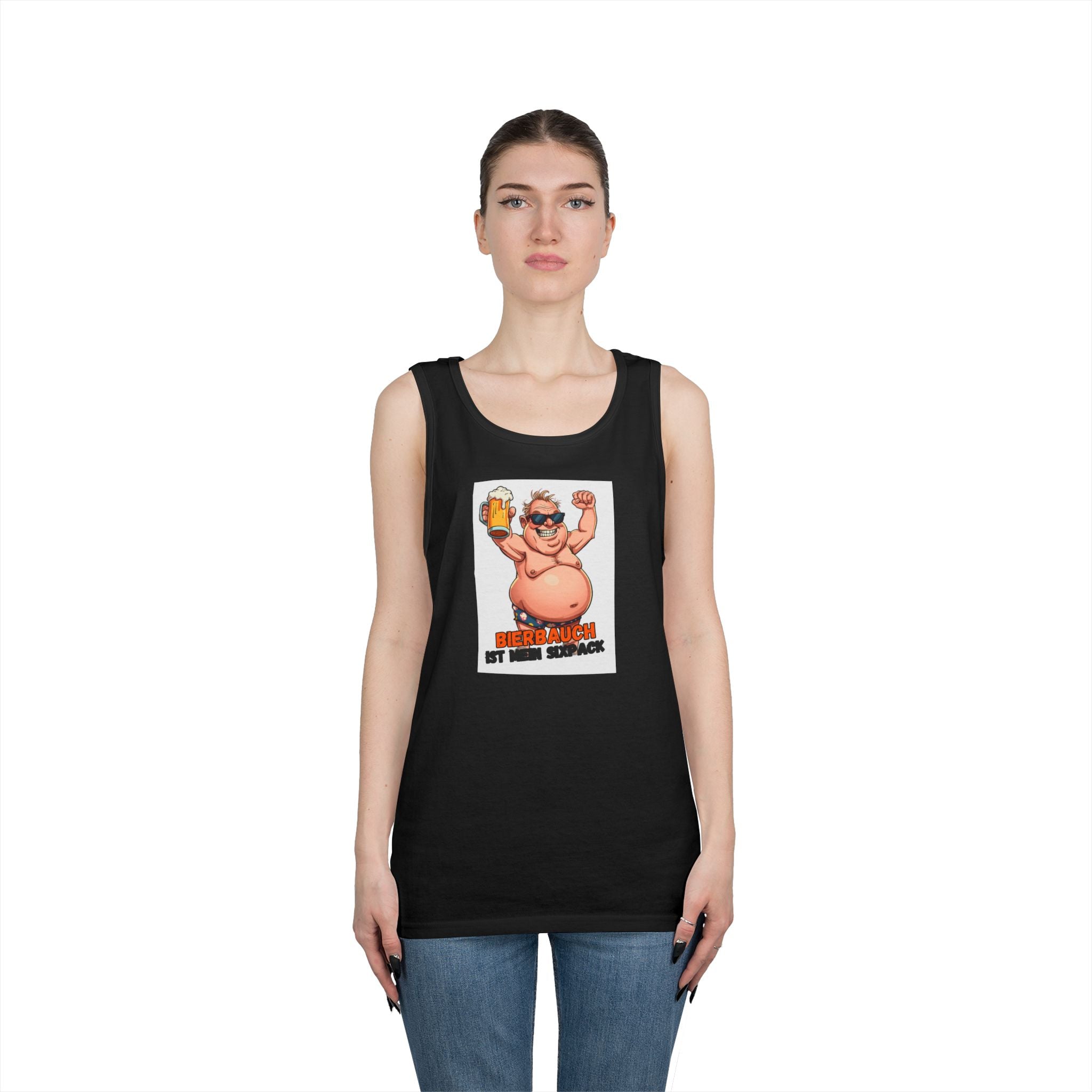 Bierbauch ist mein Sixpack – Ballermann Edition – Tanktop (Heavy)