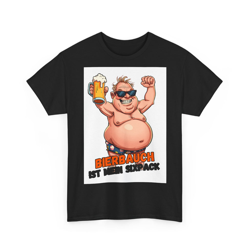 Bierbauch ist mein Sixpack – Ballermann Edition – Unisex T-Shirt