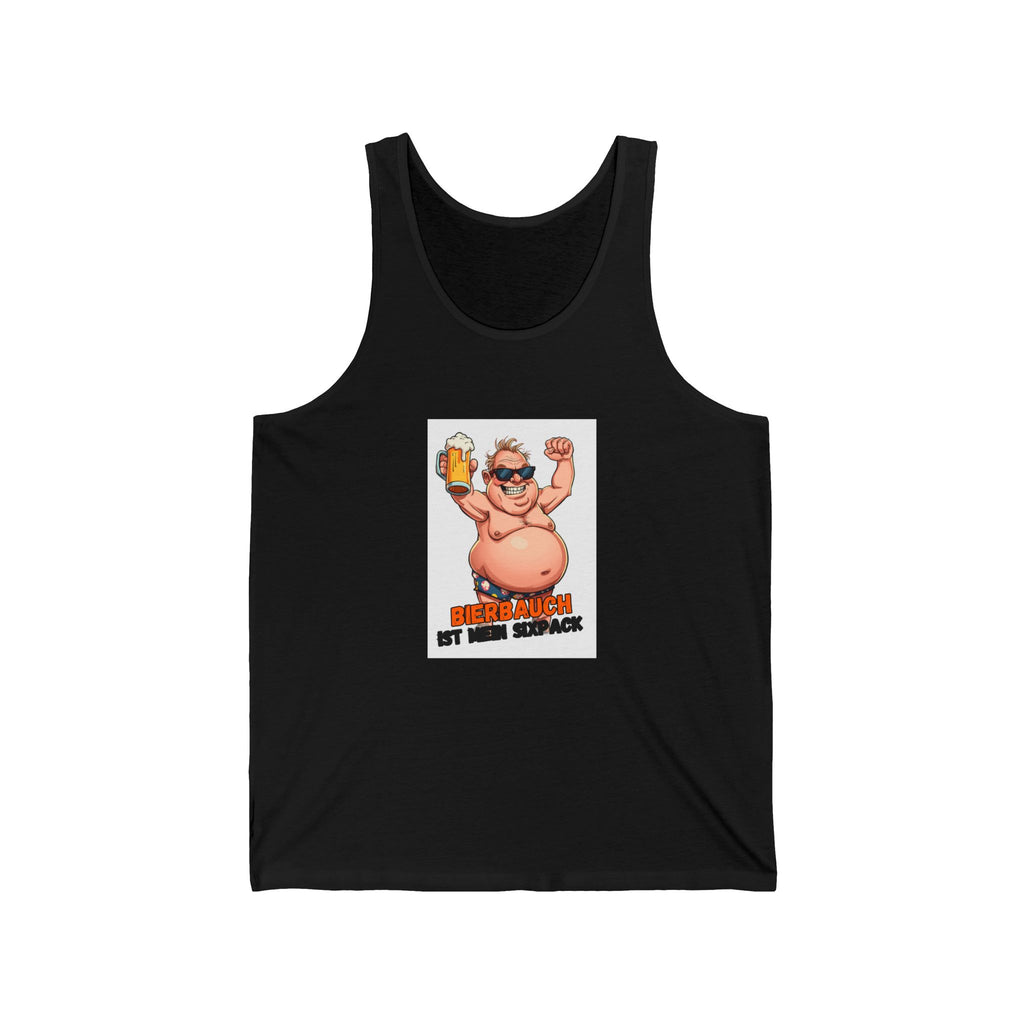 Bierbauch ist mein Sixpack – Ballermann Edition – Tanktop (Slim Fit)
