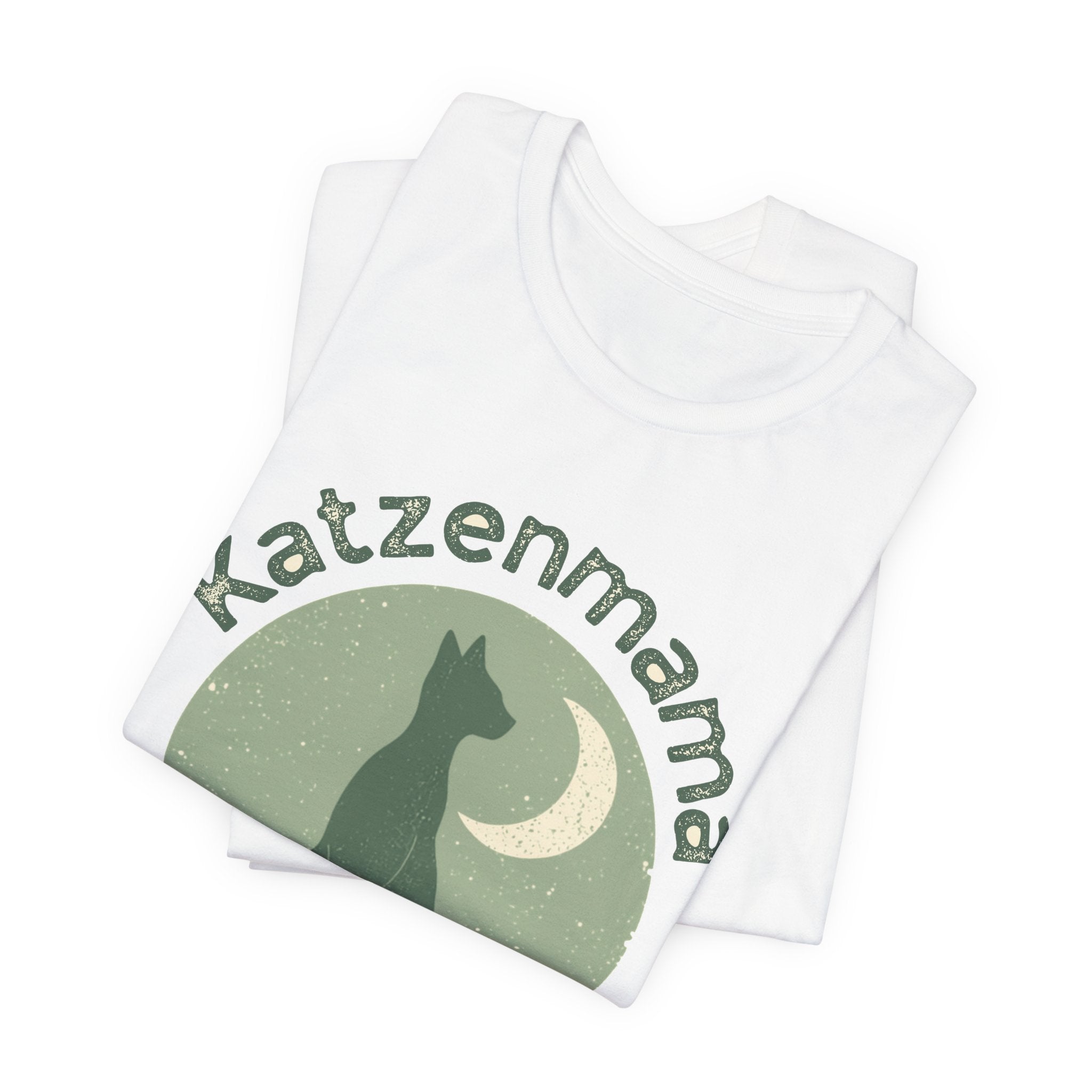 Katzenmama – Vintage Badge T-Shirt